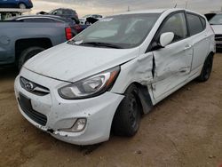Salvage cars for sale at Elgin, IL auction: 2012 Hyundai Accent GLS