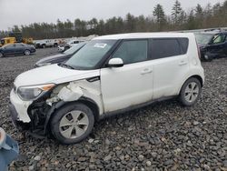 Salvage cars for sale at Windham, ME auction: 2016 KIA Soul