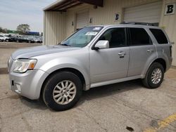 Salvage cars for sale at Dyer, IN auction: 2010 Mercury Mariner Premier