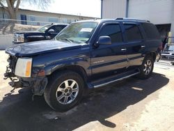 Salvage cars for sale at Albuquerque, NM auction: 2004 Cadillac Escalade Luxury