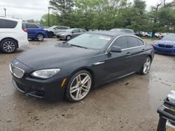 BMW 6 Series salvage cars for sale: 2013 BMW 650 I