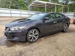 Vehiculos salvage en venta de Copart Austell, GA: 2017 Nissan Maxima 3.5S