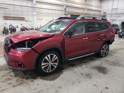 Subaru Ascent Touring salvage cars for sale: 2019 Subaru Ascent Touring