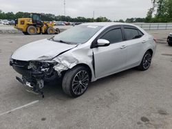 Salvage cars for sale from Copart Dunn, NC: 2015 Toyota Corolla L