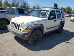 Salvage cars for sale from Copart Portland, OR: 2006 Jeep Liberty Sport