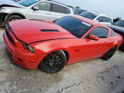Salvage cars for sale from Copart San Antonio, TX: 2014 Ford Mustang GT