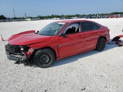 Salvage cars for sale at Arcadia, FL auction: 2022 Honda Civic LX