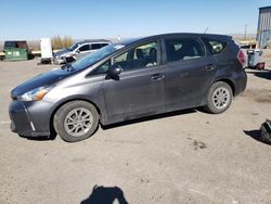 Vehiculos salvage en venta de Copart Albuquerque, NM: 2017 Toyota Prius V