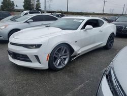 Salvage cars for sale from Copart Rancho Cucamonga, CA: 2017 Chevrolet Camaro LT