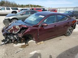 Salvage cars for sale at Franklin, WI auction: 2022 Nissan Sentra SV