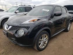 Salvage cars for sale at Elgin, IL auction: 2015 Nissan Juke S