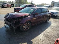 Honda Accord salvage cars for sale: 2014 Honda Accord LX