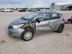 Salvage cars for sale at Kansas City, KS auction: 2015 Nissan Versa Note S