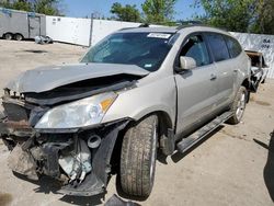 Salvage cars for sale at Bridgeton, MO auction: 2011 Chevrolet Traverse LT