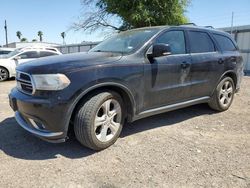Salvage cars for sale from Copart Mercedes, TX: 2014 Dodge Durango Limited