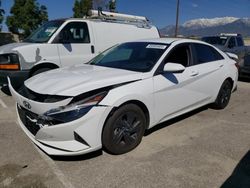 Salvage cars for sale at Rancho Cucamonga, CA auction: 2023 Hyundai Elantra Blue