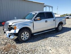 Salvage cars for sale at Tifton, GA auction: 2011 Ford F150 Supercrew