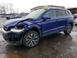 Salvage cars for sale at New Britain, CT auction: 2022 Volkswagen Taos SE