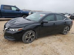 Salvage cars for sale at Haslet, TX auction: 2021 Nissan Sentra SV