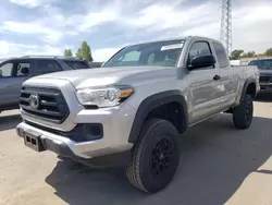 Salvage cars for sale at Hayward, CA auction: 2021 Toyota Tacoma Access Cab