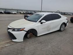 Toyota Camry salvage cars for sale: 2020 Toyota Camry LE