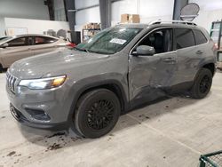 Salvage cars for sale at Greenwood, NE auction: 2021 Jeep Cherokee Latitude LUX