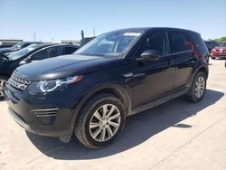 Salvage cars for sale from Copart Grand Prairie, TX: 2019 Land Rover Discovery Sport SE