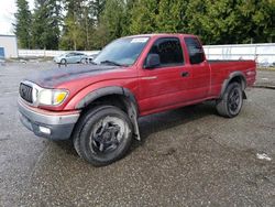 Salvage cars for sale from Copart Arlington, WA: 2004 Toyota Tacoma