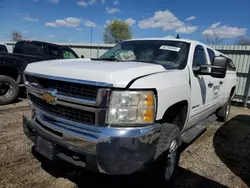 Salvage trucks for sale at Pekin, IL auction: 2010 Chevrolet Silverado K3500 LT