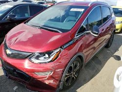 Salvage cars for sale at Martinez, CA auction: 2017 Chevrolet Bolt EV Premier
