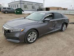 Salvage cars for sale at Bismarck, ND auction: 2020 Honda Accord LX