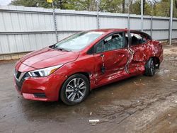 Salvage cars for sale from Copart Austell, GA: 2022 Nissan Versa SV