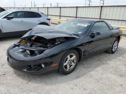 Salvage cars for sale from Copart Haslet, TX: 2002 Pontiac Firebird