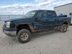 Salvage cars for sale from Copart Appleton, WI: 2003 Chevrolet Silverado K2500 Heavy Duty