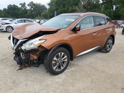Salvage cars for sale at Ocala, FL auction: 2017 Nissan Murano S