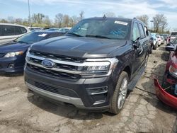 Salvage cars for sale at Woodhaven, MI auction: 2023 Ford Expedition Max Limited