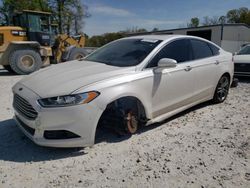 Salvage cars for sale from Copart Rogersville, MO: 2015 Ford Fusion Titanium