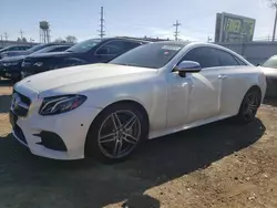 Salvage cars for sale at Chicago Heights, IL auction: 2018 Mercedes-Benz E 400 4matic