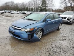 Honda Civic salvage cars for sale: 2008 Honda Civic LX