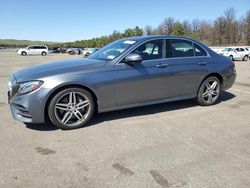 Salvage cars for sale at Brookhaven, NY auction: 2017 Mercedes-Benz E 300 4matic