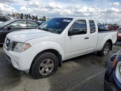 Salvage cars for sale from Copart Rancho Cucamonga, CA: 2012 Nissan Frontier SV