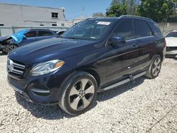 Salvage cars for sale from Copart Opa Locka, FL: 2018 Mercedes-Benz GLE 350