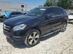 Salvage cars for sale at Opa Locka, FL auction: 2018 Mercedes-Benz GLE 350