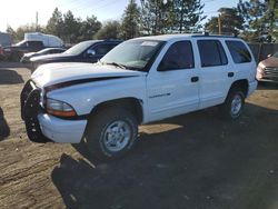 Salvage cars for sale from Copart Denver, CO: 2001 Dodge Durango