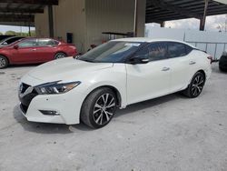 Salvage cars for sale at Homestead, FL auction: 2017 Nissan Maxima 3.5S