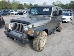 Jeep salvage cars for sale: 2005 Jeep Wrangler / TJ Unlimited Rubicon