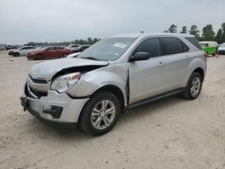 Salvage cars for sale from Copart Houston, TX: 2014 Chevrolet Equinox LS