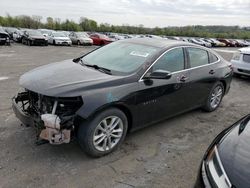 Salvage cars for sale from Copart Cahokia Heights, IL: 2017 Chevrolet Malibu LT