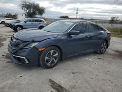 Honda Civic salvage cars for sale: 2021 Honda Civic LX