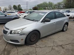 Salvage cars for sale from Copart Moraine, OH: 2012 Chevrolet Cruze LS